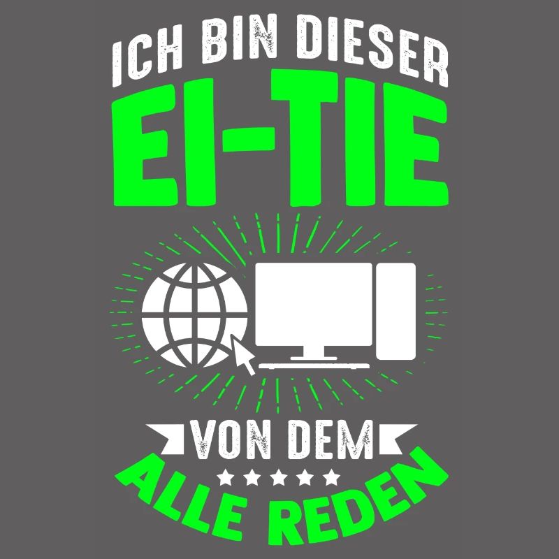 IT Computer PC Profession Abreit Computer Fan Saying IT