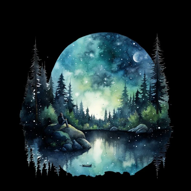 Mystical lunar shaft