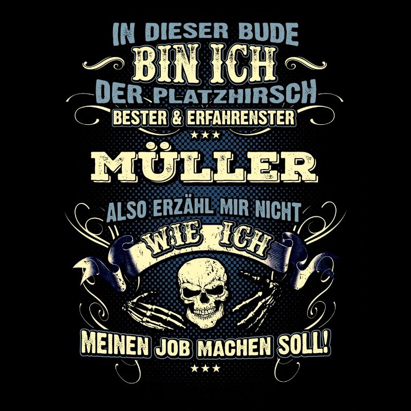 Edles Berufe-Shirt für den Müller