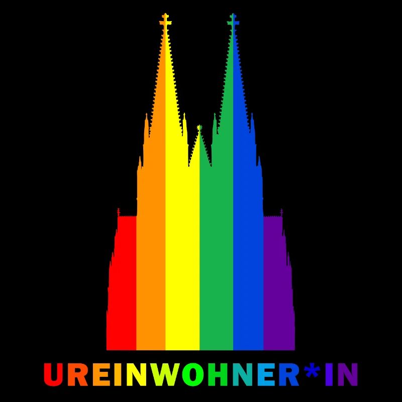 Köln LGBT Pride Ureinwohner*In Dom Regenbogen