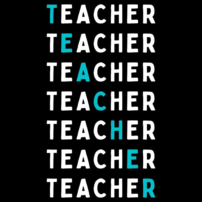 Ich bin Lehrer Frau Mann mit Klasse Klassenlehrer