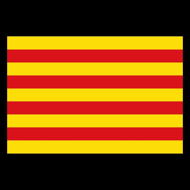 Drapeau de la Catalogne drapeau Catalan Barcelone
