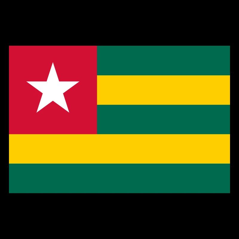Togo drapeau togolais drapeau
