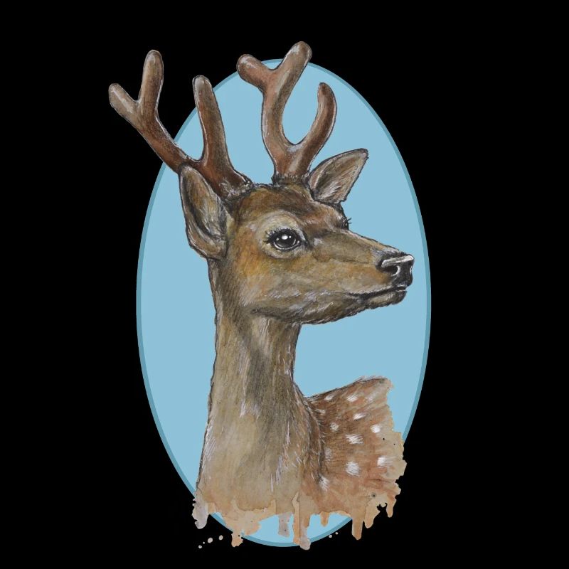 Junger Hirsch - mit sanftem Blick
