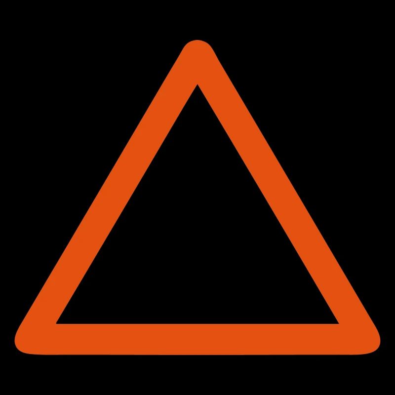 empty triangle panel add text