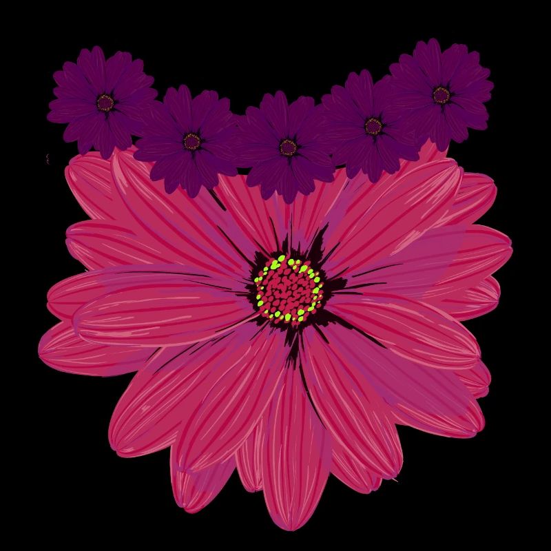 fleurs,abstrait,floral, graffiti,peinture, fleur