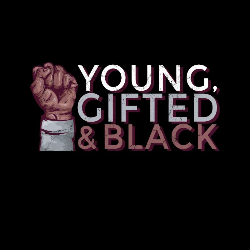 Young Gifted Black History Juneteenth Melanin