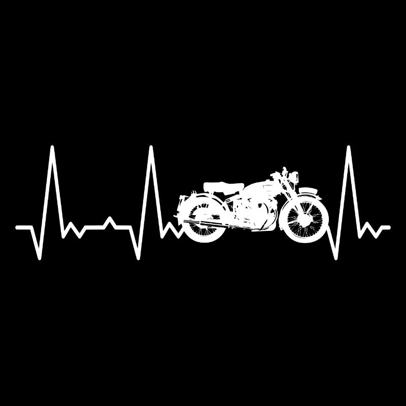 Herzschlag Motorrad