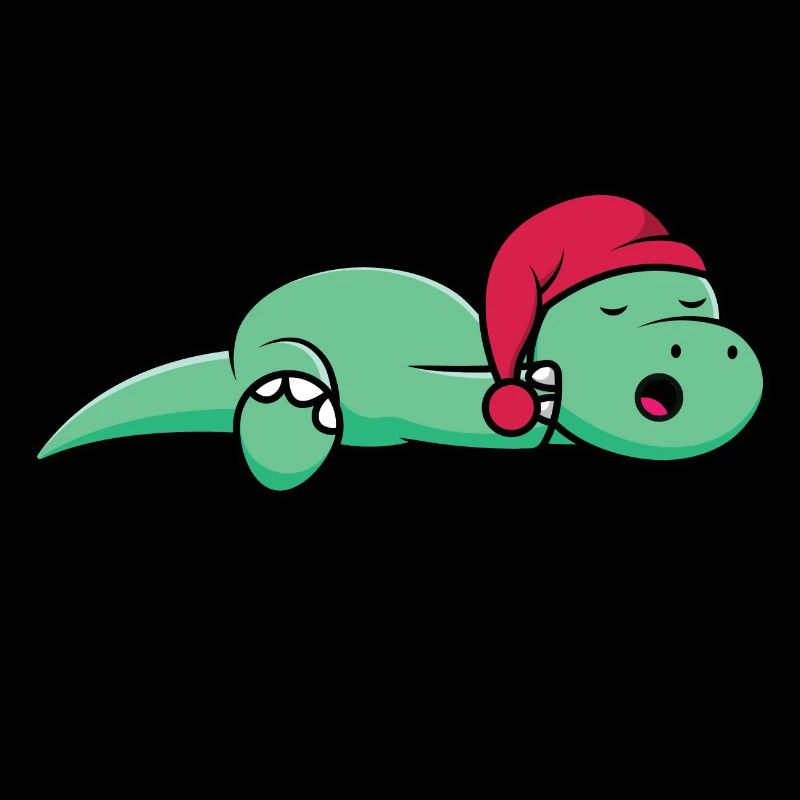 T-Rest - T-Rex endormi jeu de mots Dino