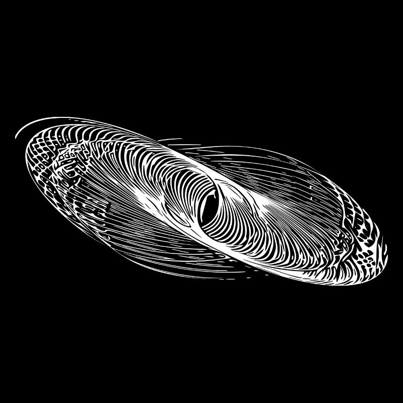 Lignes de cercle géométriques Ellipses
