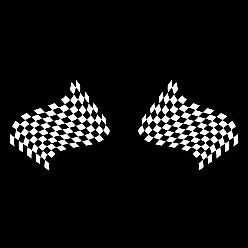 drapeau à damiers