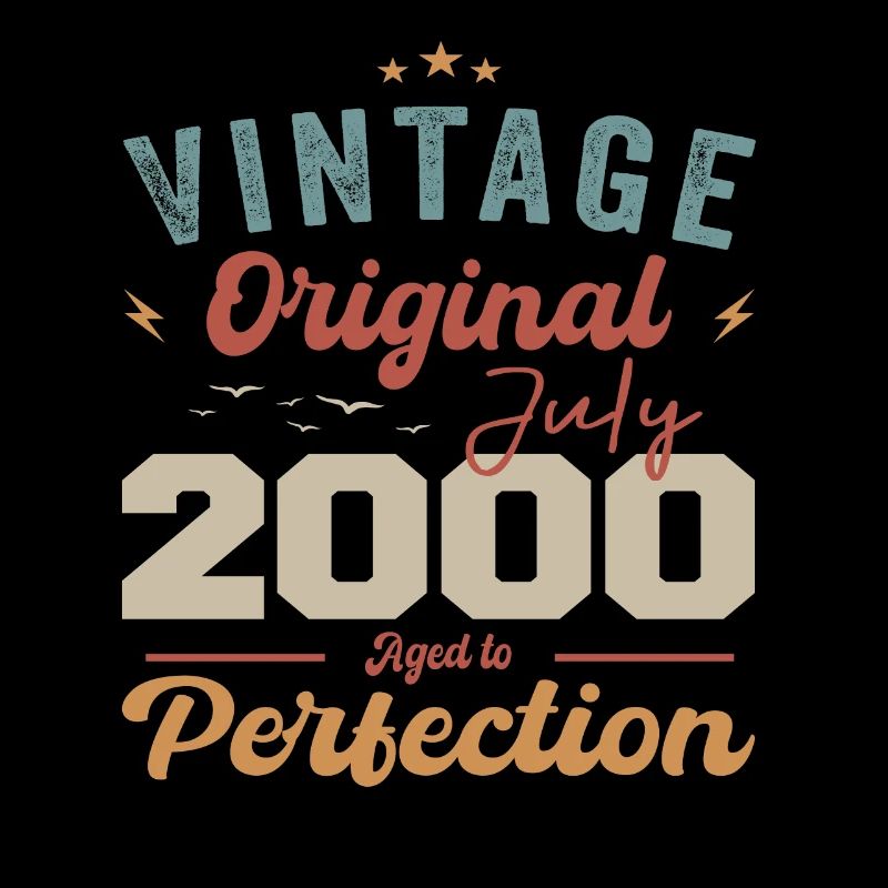 Juli 2000 Geburtstag Juli 2000 Original 2000 Juli
