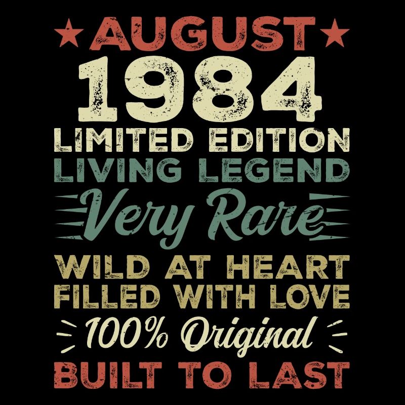 August 1984 - Gift Idea for August 1984 - 1984