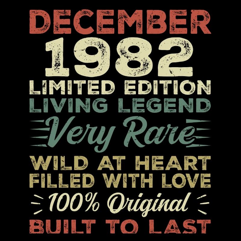 Dezember 1982 - Geburtstag Dezember 1982 Jahr