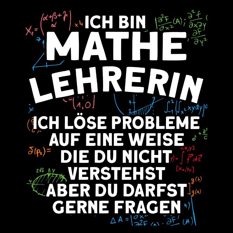 Mathe Lehrerin Löse Probleme Mathelehrerin