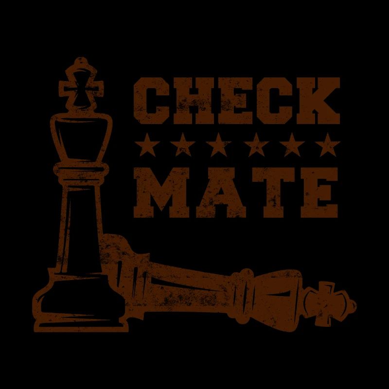 Schachmatt Schach Chess Spruch