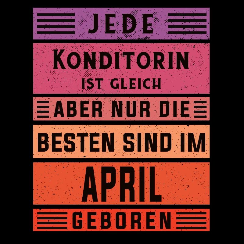 Bäcker Geburtstag April geboren Konditorin