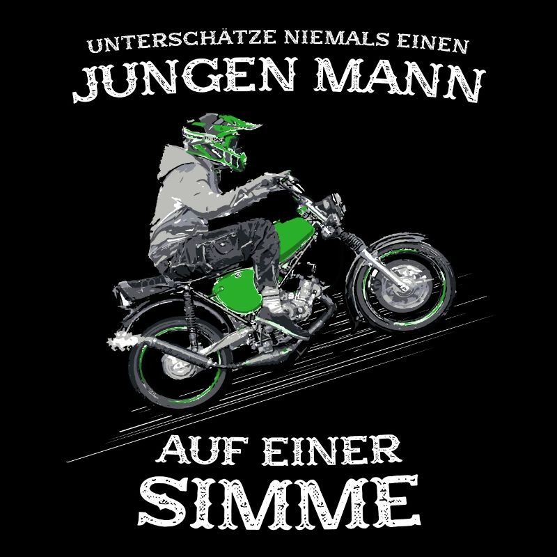 Lustiger Spruch Simsonfahrer S50 S51 Simme Moped