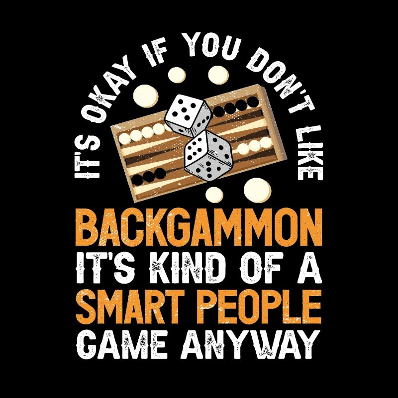 Jeu de société Backgammon drôle