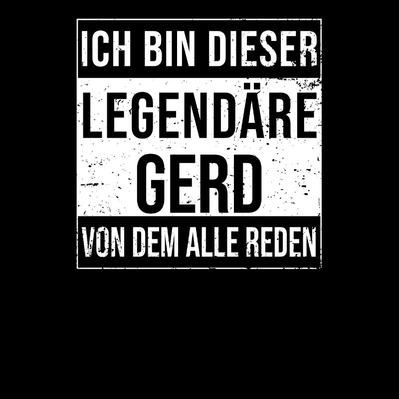 Je suis cette légende pour Gerd