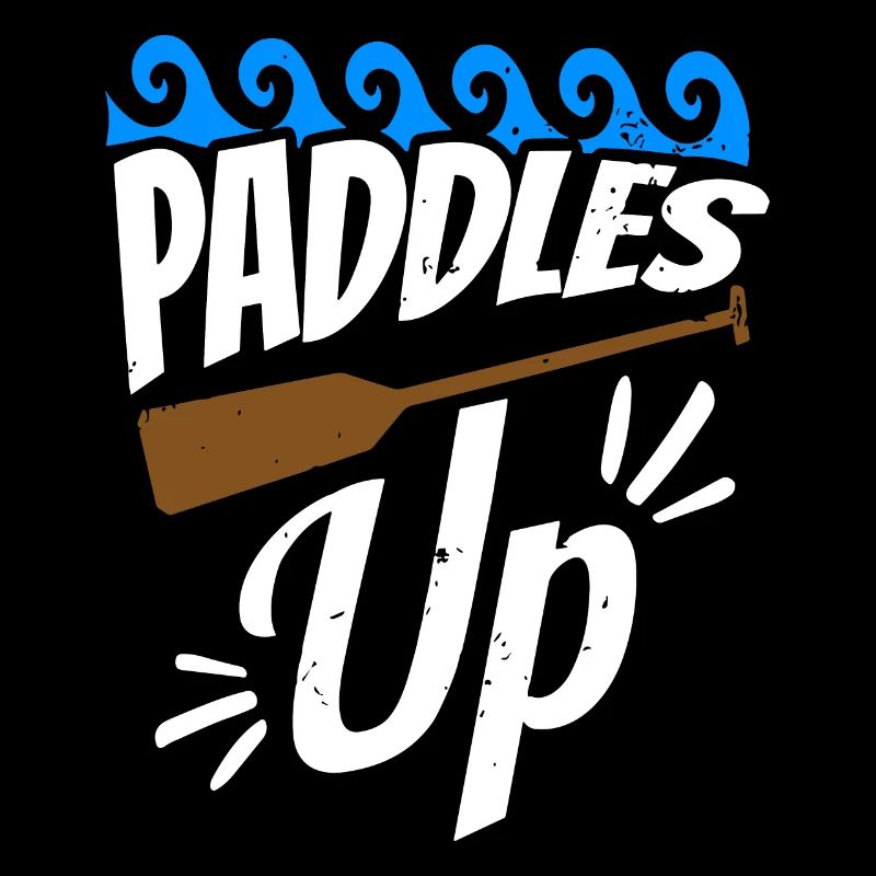 Lustiges Drachenboot-paddel
