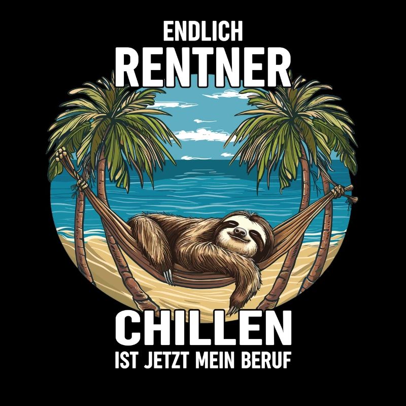 "Finally Pensioner" Chilling Sloth