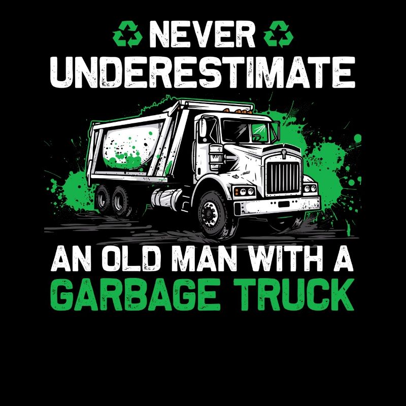 Garbage truck driver for sanitation workers