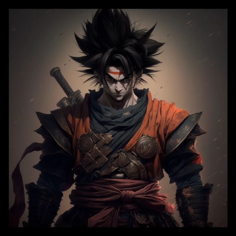 Chasseur de singe samouraï