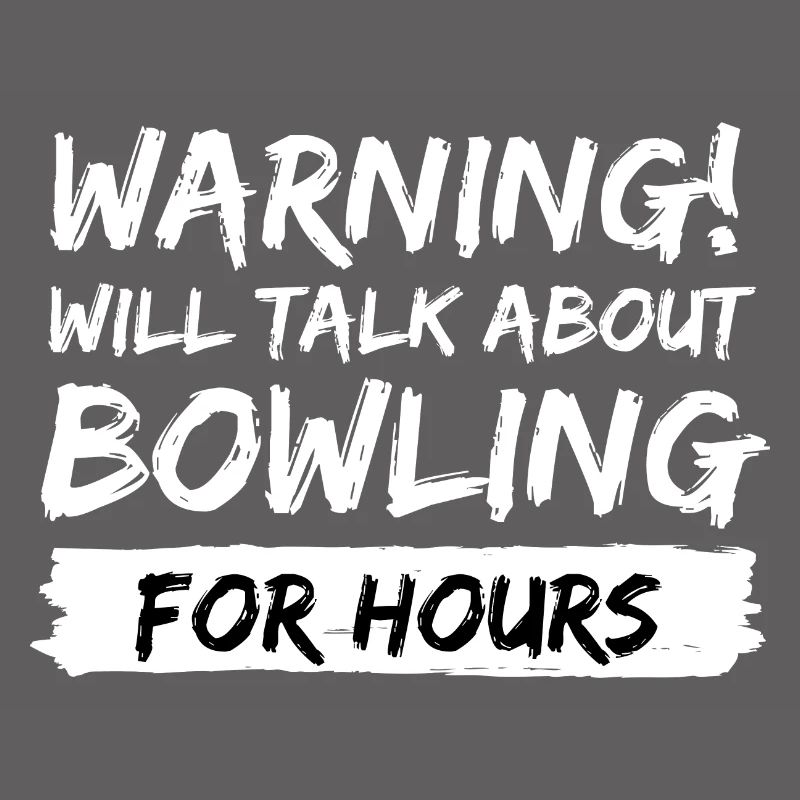 bowling strike geschenk idee spruch