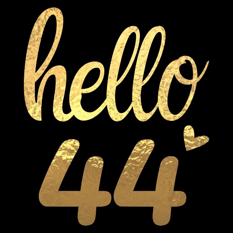 Hello 44 doré