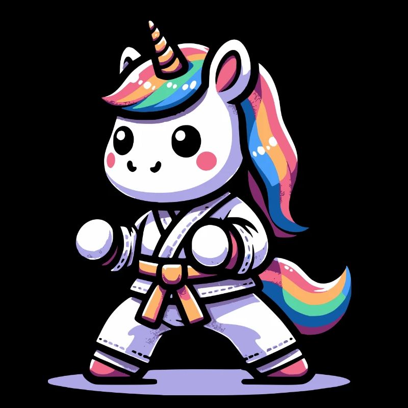 Licorne de karaté