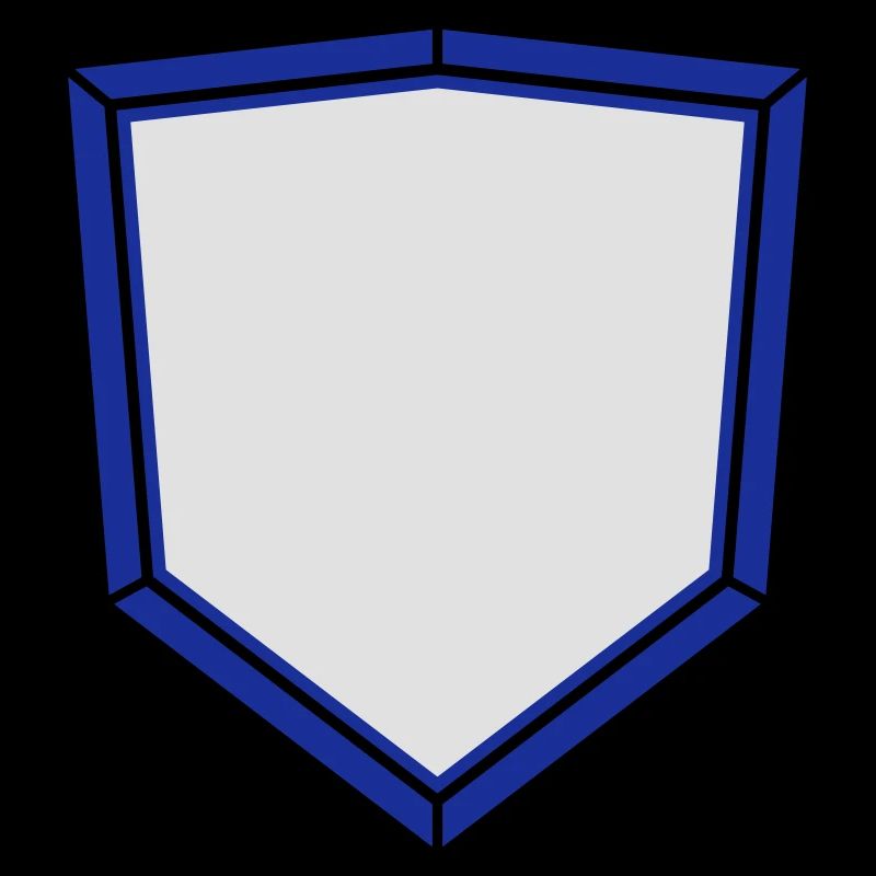 square shield emblem emblem frame banner design lo