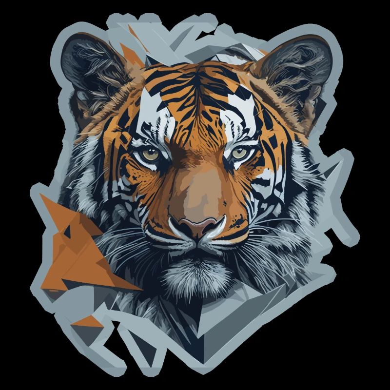 Tiger Polyart