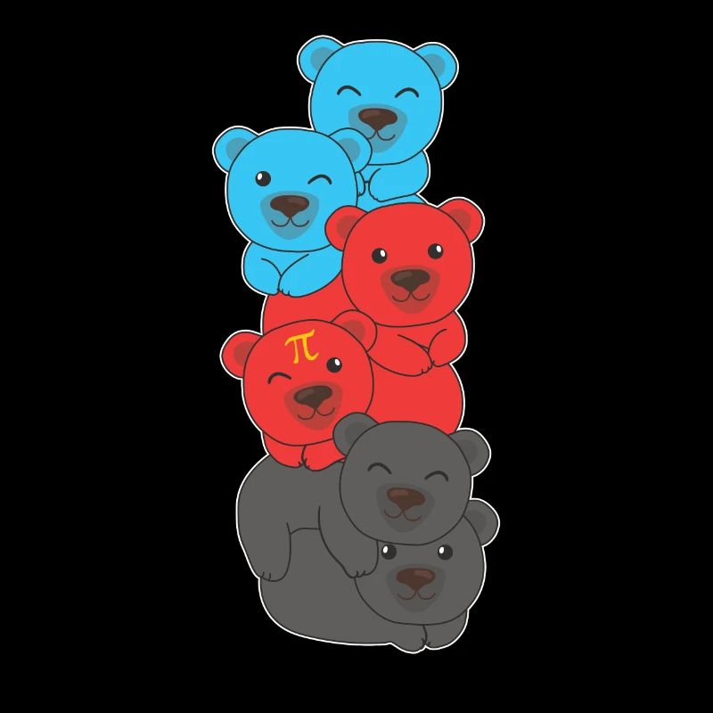 Polyamory Flag Gay Pride LGBTQ Bear Tower