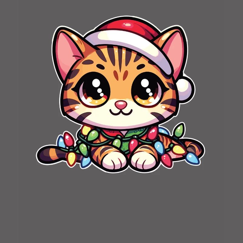 Fées de Noël Bengal Chat