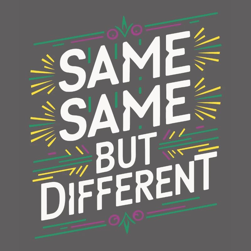 Same Same But different Thailand Traveler Backpack