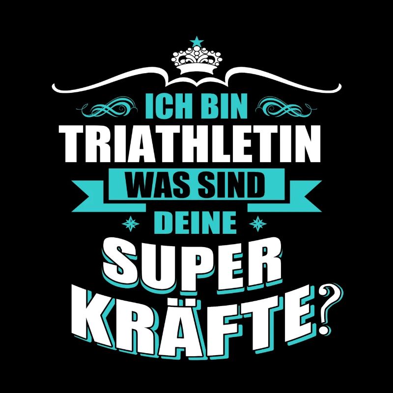 TRIATHLETIN -Superkräfte GESCHENK