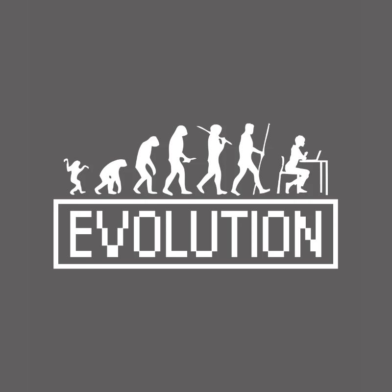 Evolution Computer Geschenk