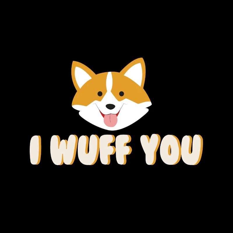 Ich wuff dich! Geschenk Idee