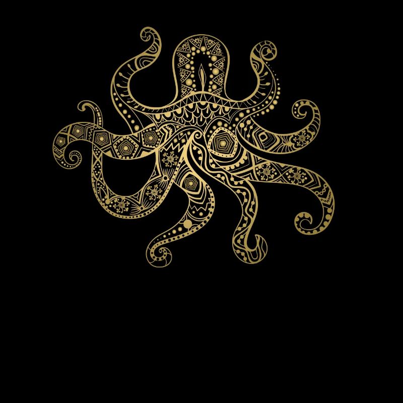 Octopus Steampunk Octopus Kalmar Tentacle Gift