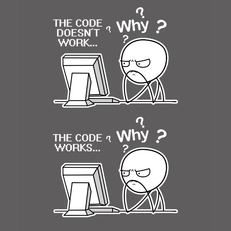 The Code Doesnt Work Coding Coder Gift