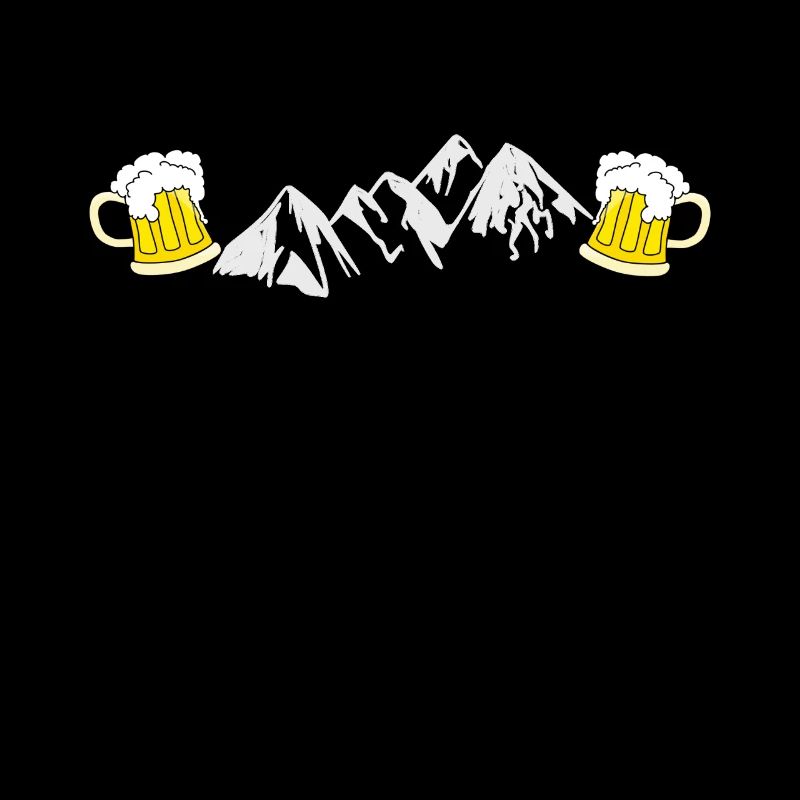 Mountains & beer hiking Alps summit huts idea