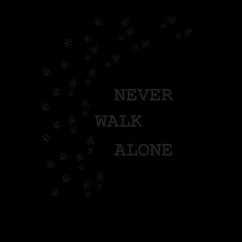 never walk alone; Hund