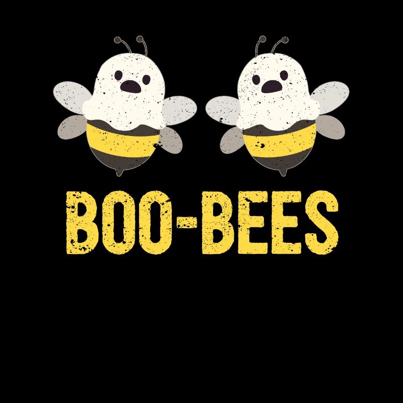 Boo Bees Couples Halloween Funny Bee Ghost Matching