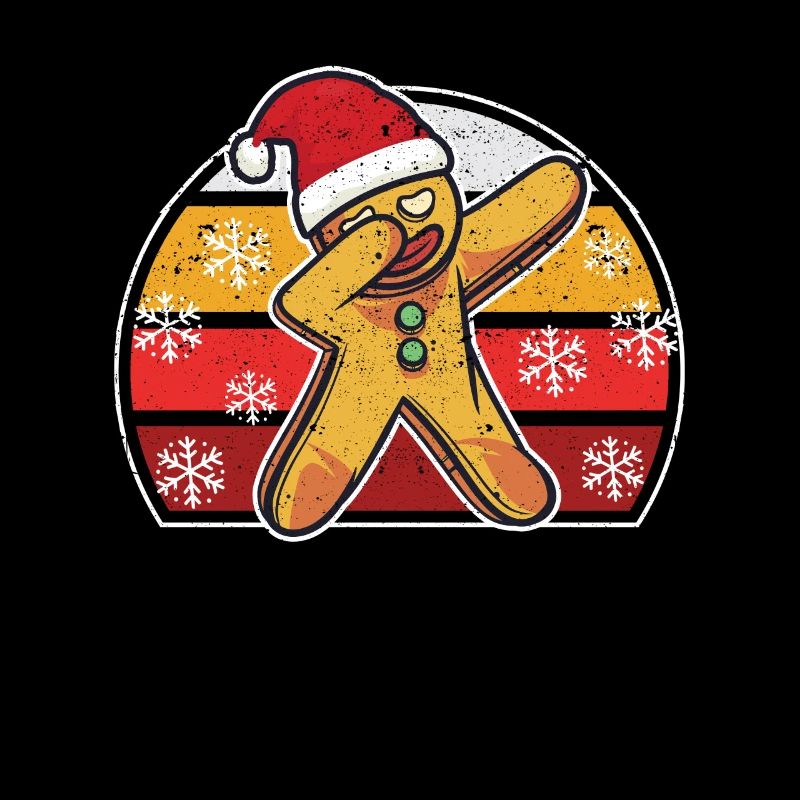 Dabs Gingerbread Man Christmas Bakery Team Xmas