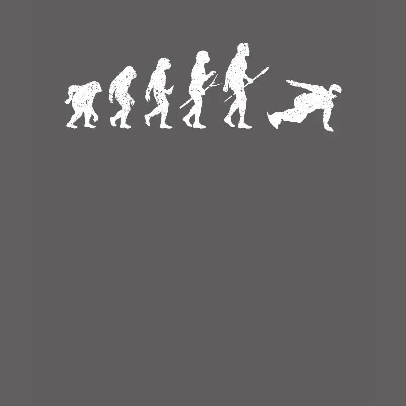 Snowboard Evolution de Man Funny Snowboard