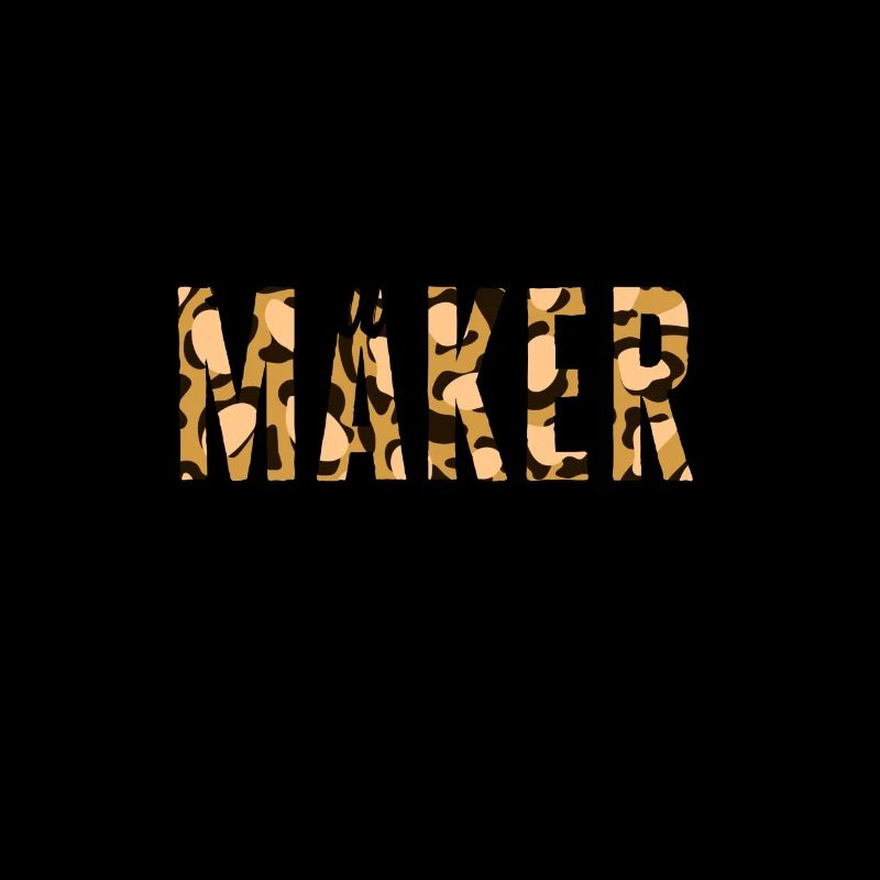 Sozialarbeiter Shirt, Difference Maker Leopard