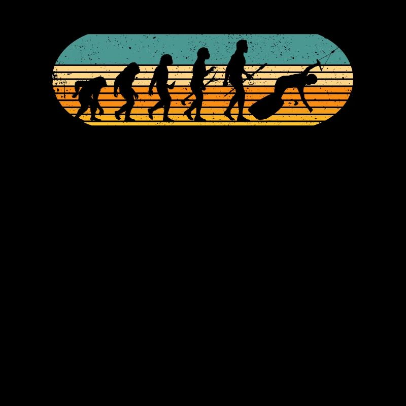 Evolution Retro Wakeboard de Man Wakeboarder