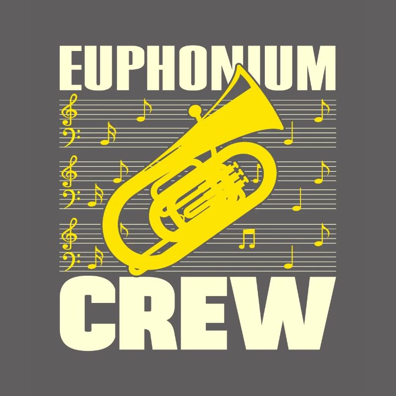 Euphonium Crew Baritone Player Gift Idea