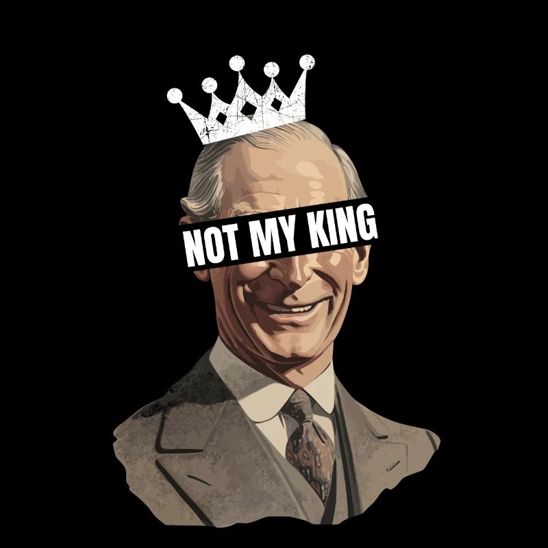 Not My King Protest Anti-Monarchy Coronation